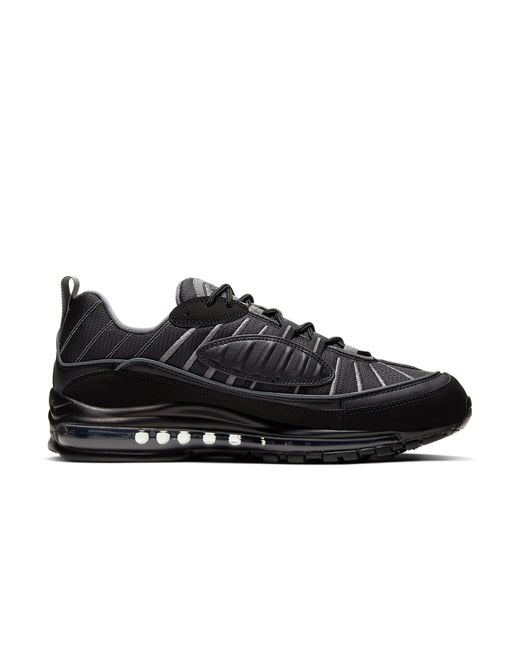 all black air max 98 mens