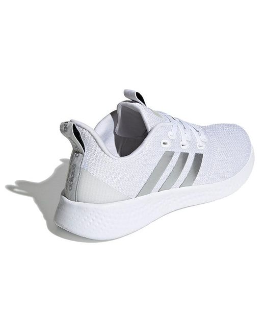 Adidas White (Wmns) Puremotion Metallic'