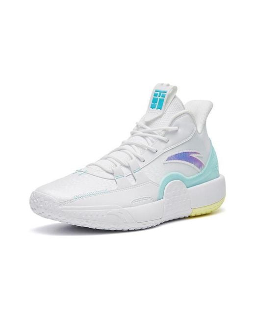 Anta White Basketball Series Sneakers Low for men