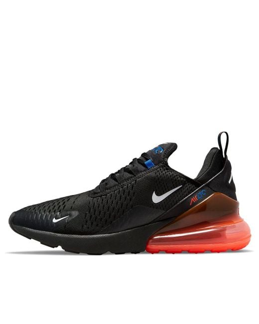 Nike Black Air Max 270 Bright Crimson' for men