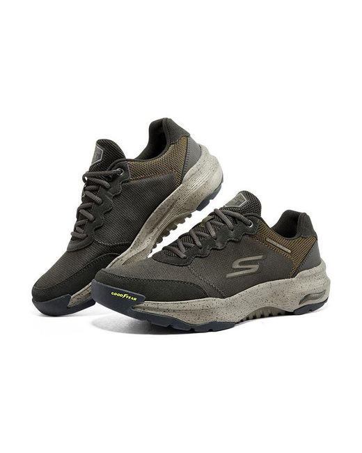 Skechers Brown Go Walk Arch Fit Outdoor 'Dark' for men