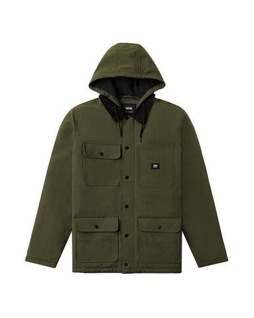 Vans Green Drill Chore Coat for men