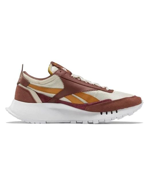Reebok Brown Classic Leather Legacy 'Boulder' for men
