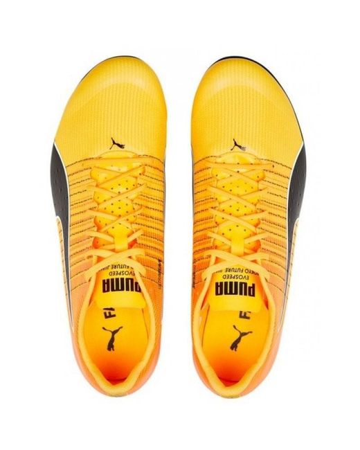 PUMA Orange Evospeed Tokyo Future Faster 'Sun Stream Sunset Glow' for men
