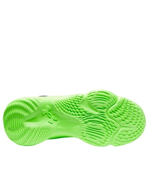 Under Armour Green Curry Spawn Flotro 'Extraterrestrial' for men