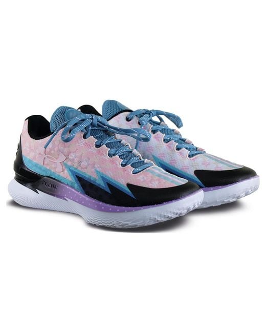 Under Armour Blue Curry 1 Low Flotro 'Draft Day' for men