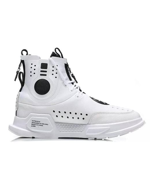 Li-ning White Reburn 'New York Fashion Week' for men