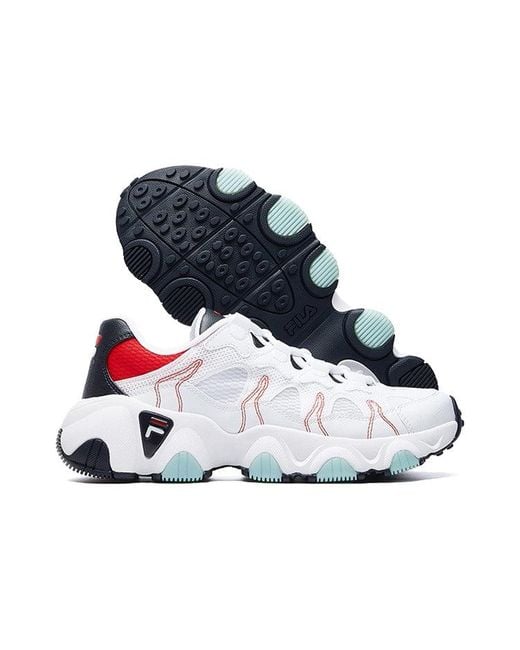 Fila White Jagger Retro for men