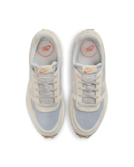 Nike White Waffle Nav 'Light Iron Ore Sand' for men