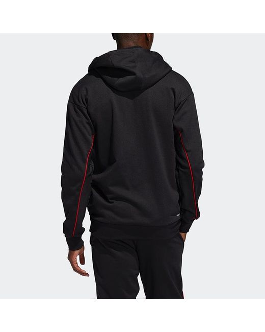 Adidas Blue Rose Hoodie Basketball Sports Hooded Jacket for men
