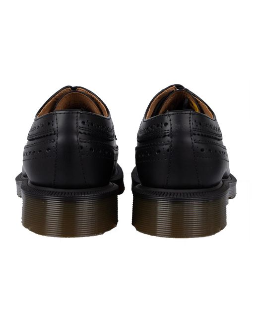 Dr. Martens Black 3989 Brogue Smooth Leather for men