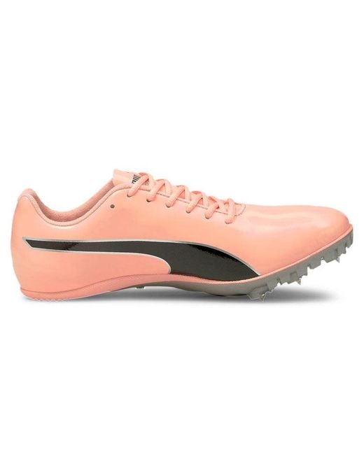PUMA Pink Evospeed Sprint 'Elektro Peach' for men