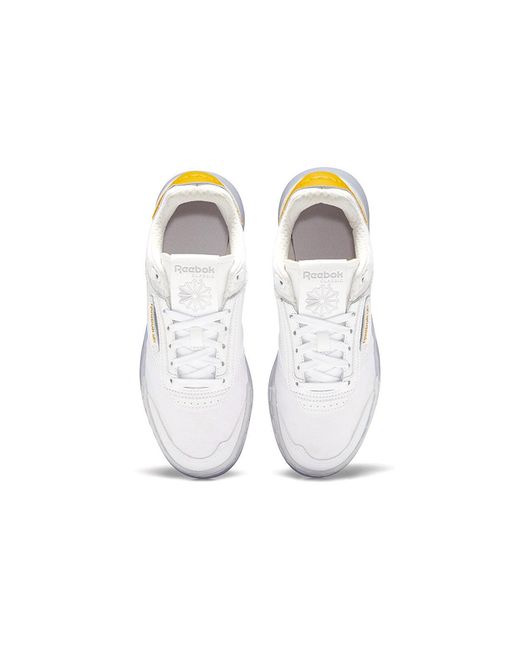 Reebok White (Wmns) Club C Legacy Bright Ochre'