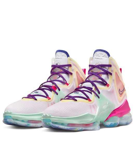 Nike White Lebron 19 Ep 'Valentine's Day' for men