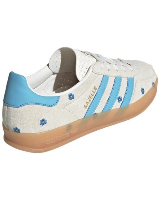 Adidas Blue (Wmns) Gazelle Indoor Floral