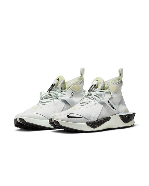 Nike White Ispa Drifter Split 'Spruce' for men