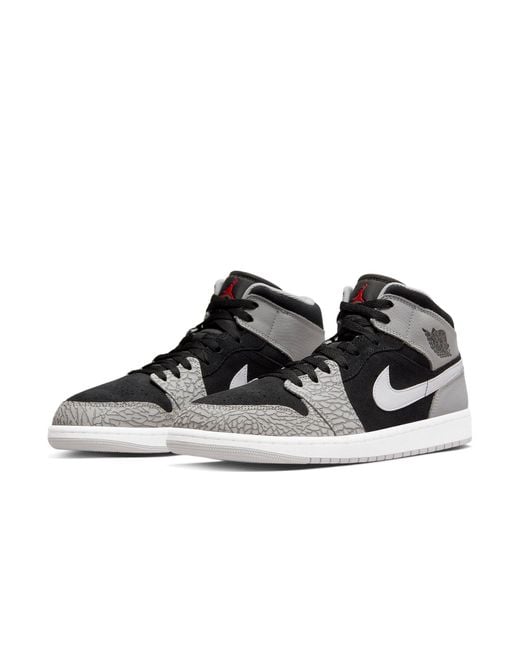 Nike Black 1 Mid Se 'Elephant Toe' for men
