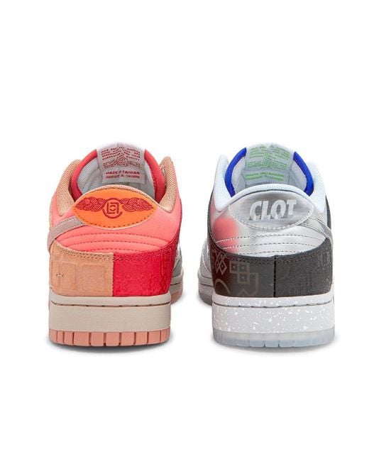 Nike Red Dunk Low Sp 'What The Clot' (Without Card) for men