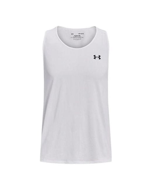 Under Armour White Tech 2.0 Tank Top for men