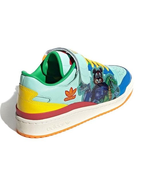 Adidas Blue Kerwin Frost X Forum Low 'Benchmates' for men