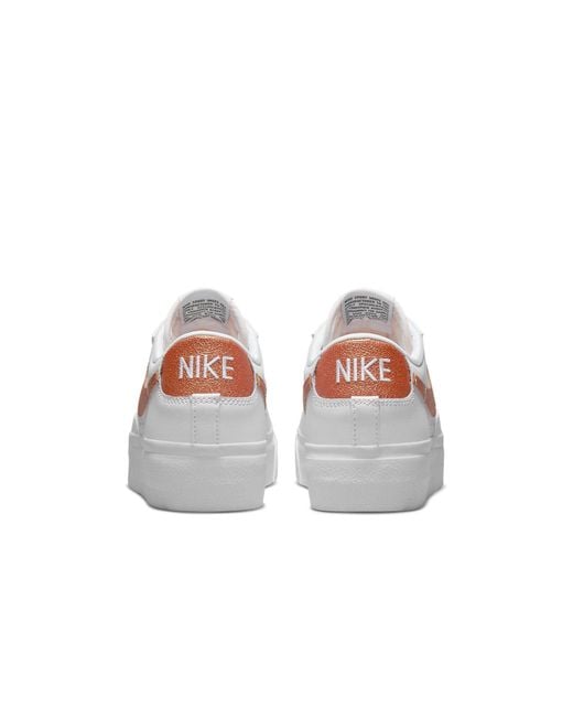Nike White (Wmns) Blazer Low Platform Metallic Copper'