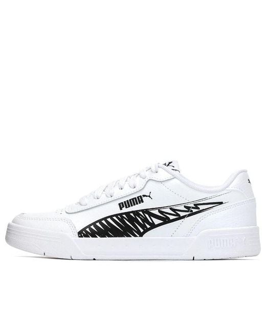 PUMA White Rebound Layup Sl Sketch Sneakers for men
