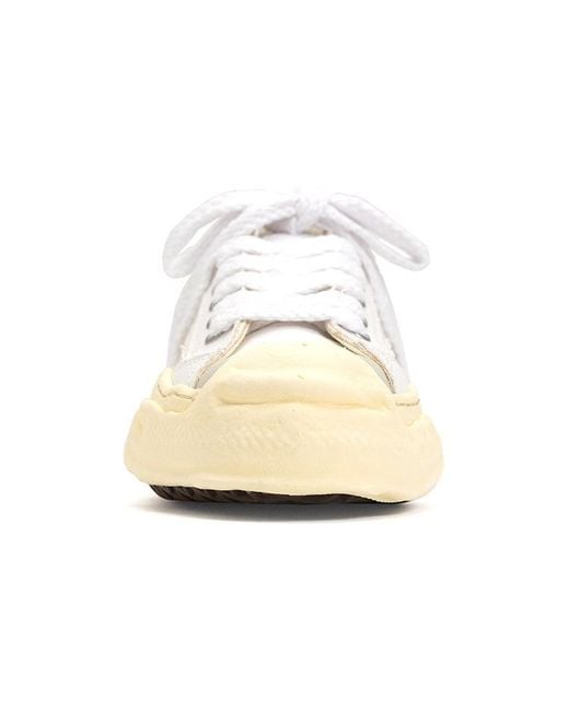 Maison Mihara Yasuhiro White Hank Vl Og Sole Canvas Low-Top Sneaker for men
