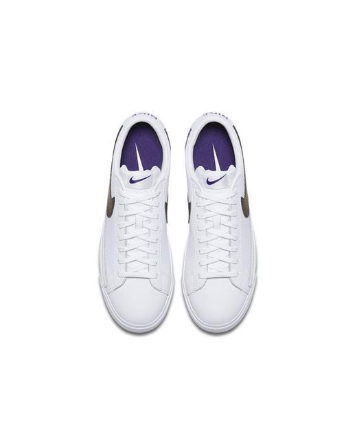 Nike White Blazer Low Prm Su19 for men