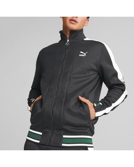 PUMA Black T7 Archive Remaster Track Jacket for men