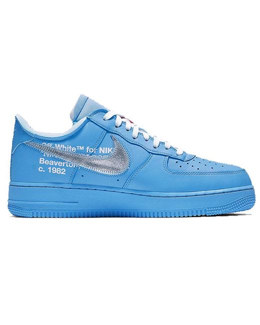 Nike Off-white X Air Force 1 Low '0 'mca' in Blue for Men | Lyst