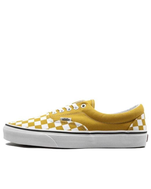 Vans Yellow Era 'Checkerboard for men
