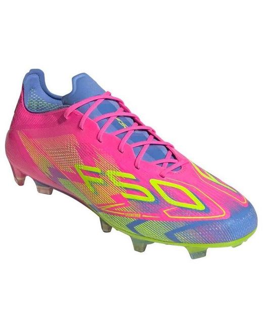 Adidas Pink F50 Elite Fg 'Lucid Lemon Fusion' for men