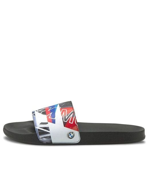 PUMA Blue Bmw Motorsport X Leadcat Slide 'Graphic for men