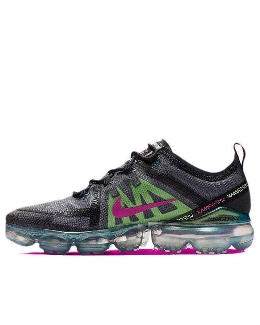 Nike Black Air Vapormax 2019 Prm 'Fuchsia Lime' for men