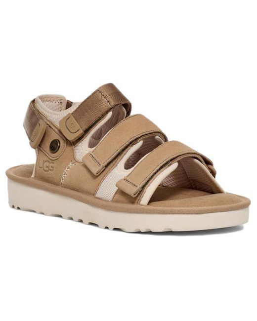 Ugg Brown Goldencoast Multistrap Shoes 9 D for men