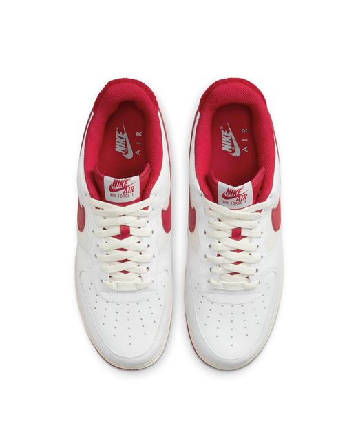 Nike White Air Force 1 '07 Lv8 'Letterman's Jacket' for men