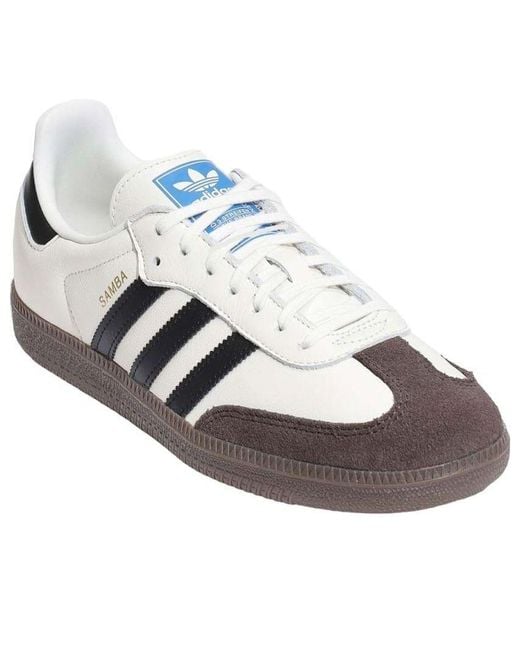 Adidas White Samba Og Gum' for men