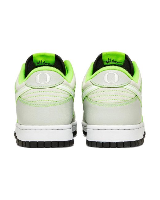 Nike White Dunk Low 'University Of Oregon Pe' for men