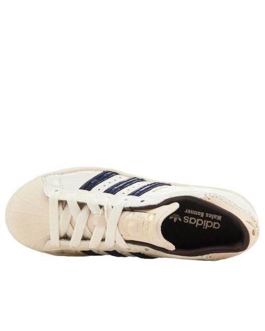 Adidas Blue X Wales Bonner Superstar 'Ivory' for men