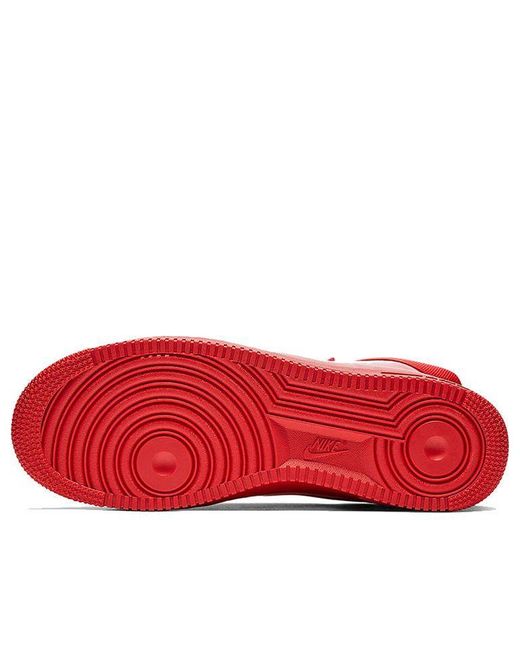 Nike Red Air Force 1 Foamposite for men