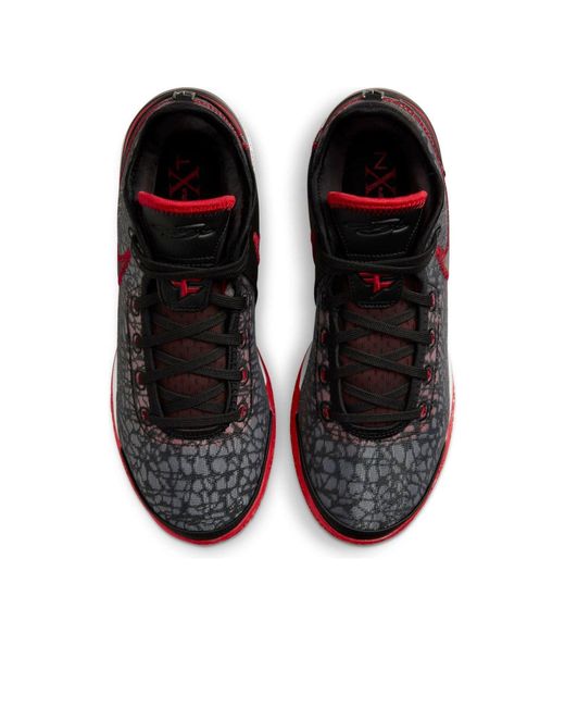 Nike Blue X Faze Clan Zoom Lebron Nxxt Gen 'Bred' for men