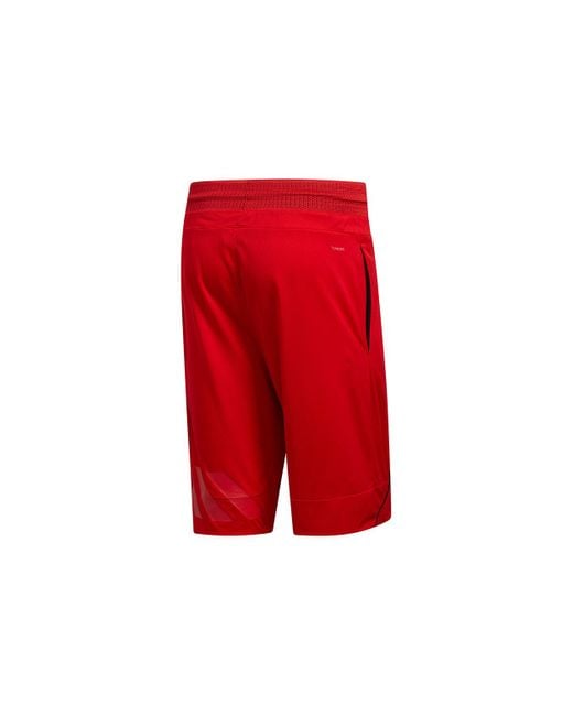 Adidas Red Ros C365 Short Casual Sports Breathable Basketball Shorts for men