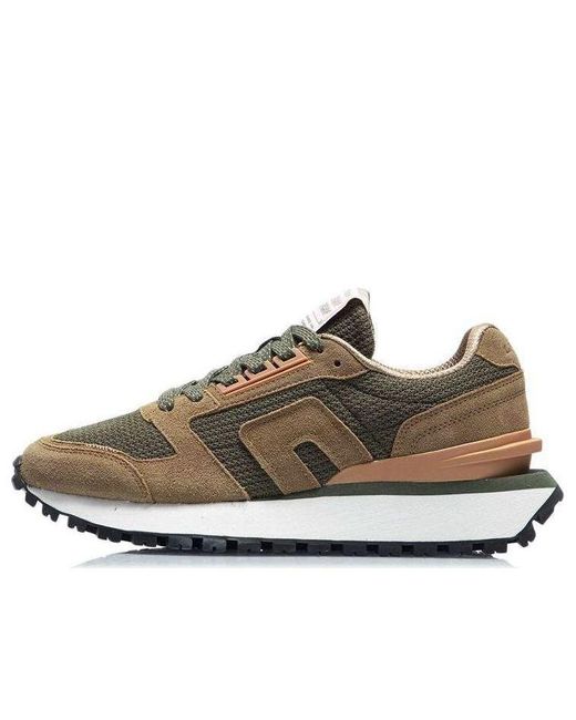 Li-ning Brown Counterflow Yuehua Tan' for men
