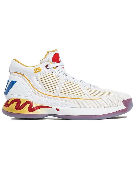 Adidas White Mcdonald's X D Rose 'Rose Sauce' for men