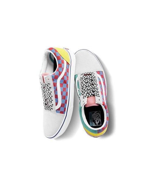 Vans White Ramp Tested Comfycush Old Skool 'Multi' for men