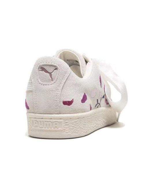 PUMA Natural (Wmns) Suede 'Heart Flowery'