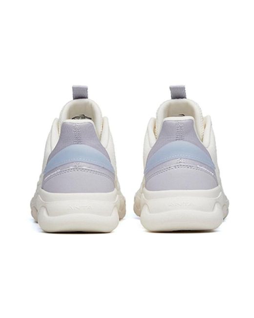 Anta White (Wmns) Running Series Sneakers