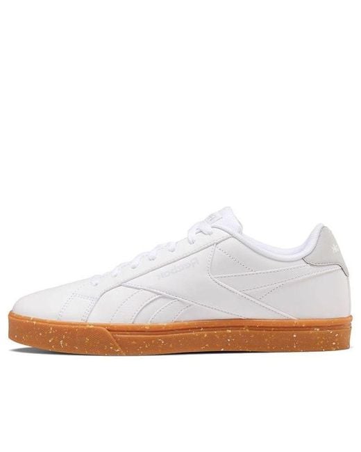 Reebok White Royal Complete 3 Low Sneakers