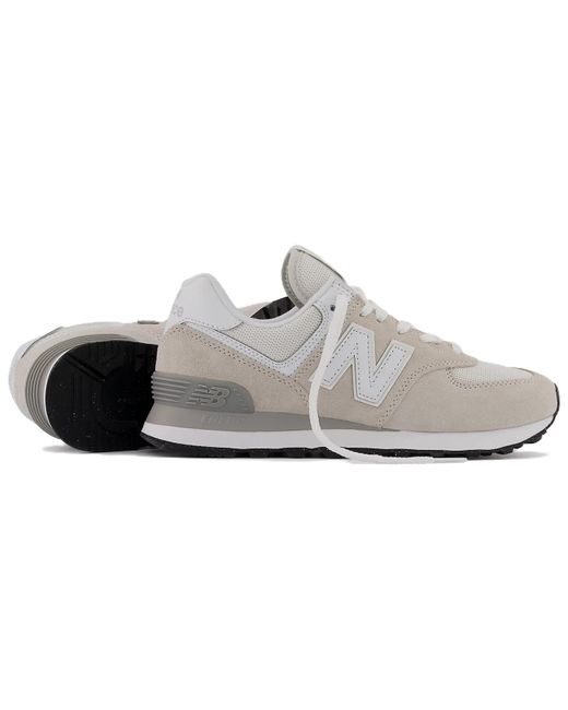 New Balance White (Wmns) 574 'Core Pack