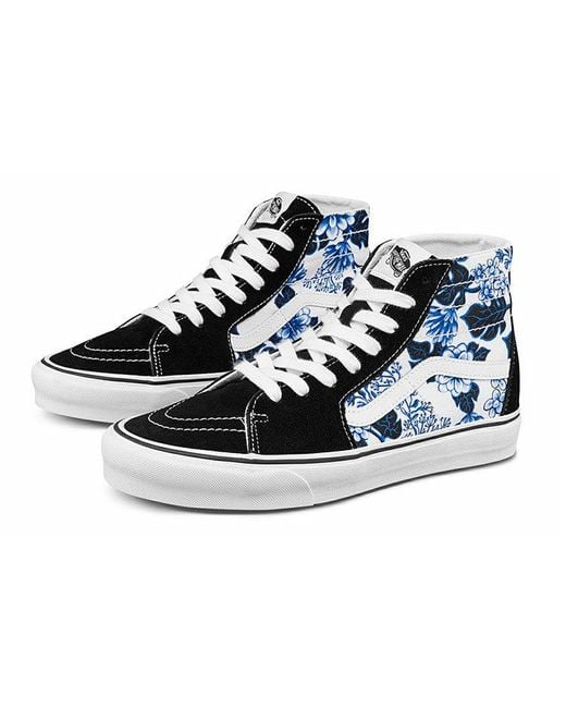 Vans Blue Sk8-Hi Tapered 'Floral' for men